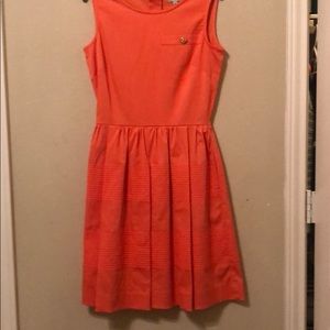 orange cremieix dress